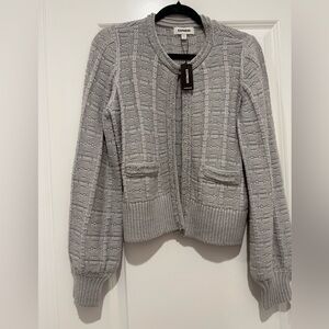 Express Women's Gray Cardigan Sweater
